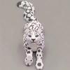 New 3D Printed Snow Leopard Model Simulation Multi-joint Movable Wild Animals Figurines Miniatures Home Decoration Crafts Figurines