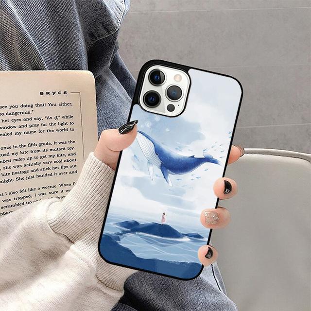 Whale Sharks Fish Phone Case For iPhone 17 Air 16 15 14 13 12 11 Pro Max Plus Max Cover Shell coque