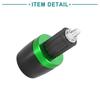 ACROPIX Handlebar End Cap Plug Bar End for CNC Motorcycle 18mm Universal Green 2pcs