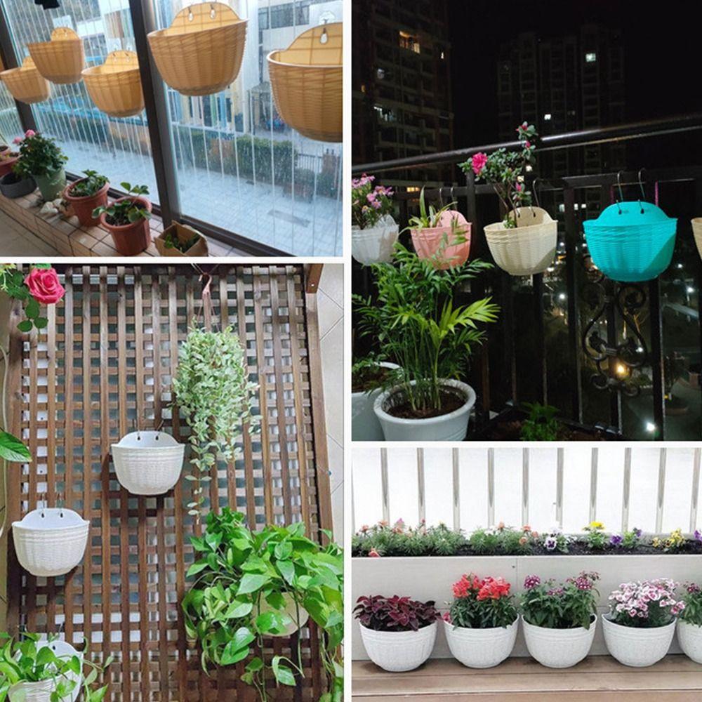 Garden Supplies Lazy Flower Pot Self Watering Planter Bucket New Hydroponic Planter