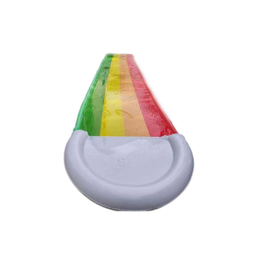 Inflatable Water Slide Outdoor Backyard Sprinkler Slip and Slide Mat Durable Summer Water Play Toy for Kids and Family Fun