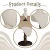 Display Model Head Mannequin Hat Stand Adjustable Height for Jewelry