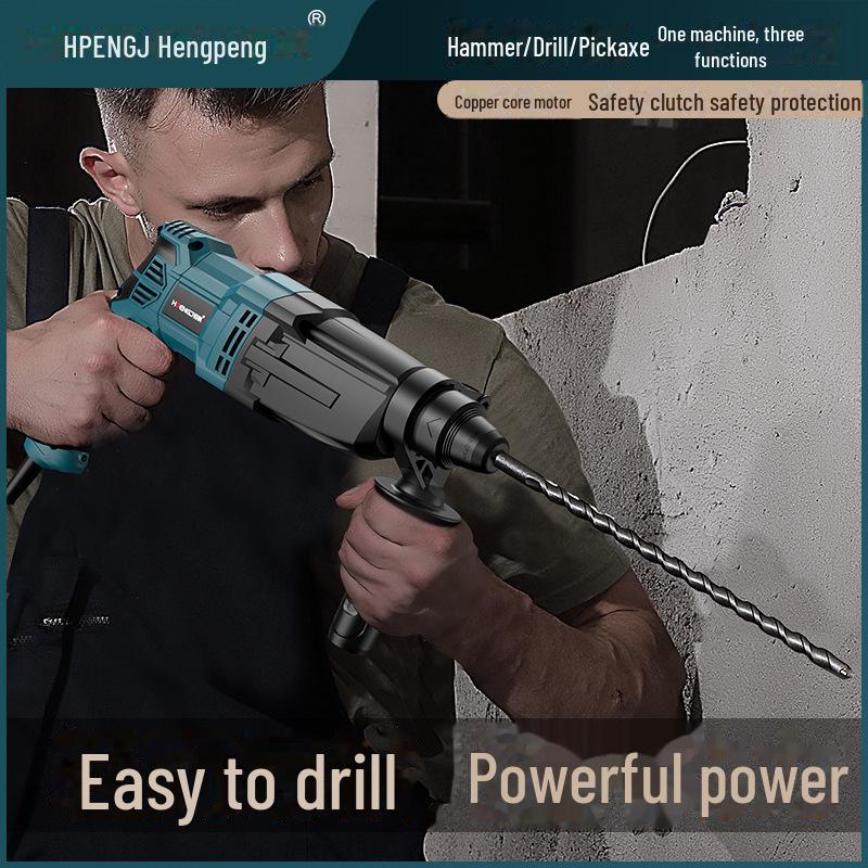 110V Multi-Function Industrial Electric Hammer Drill