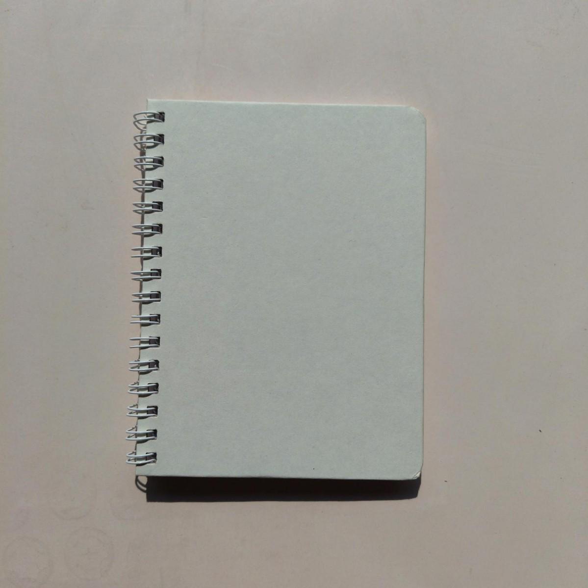 A6 Solid Color Spiral Notebook - Premium Business Diary & Student Sketchbook