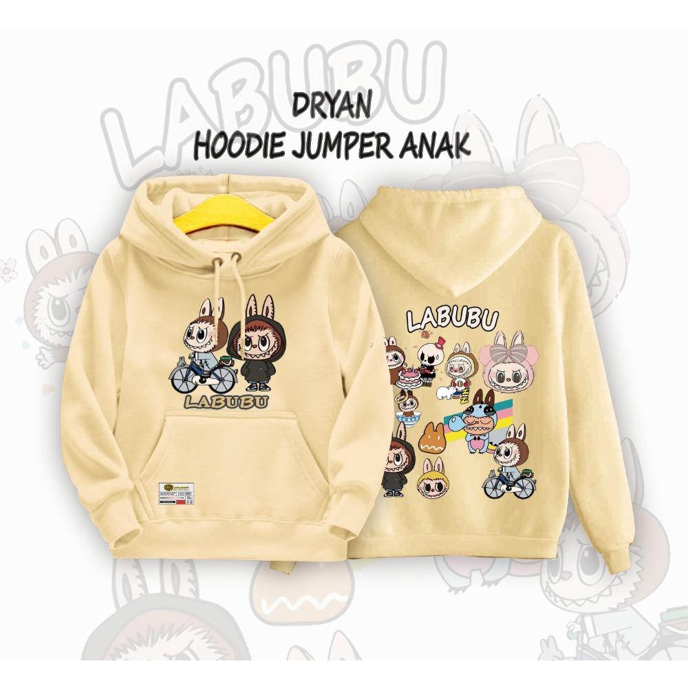 2025 New Children's Hoodie Labubu Fashion All-match LABUBU Printed Girl Hooded Clothing