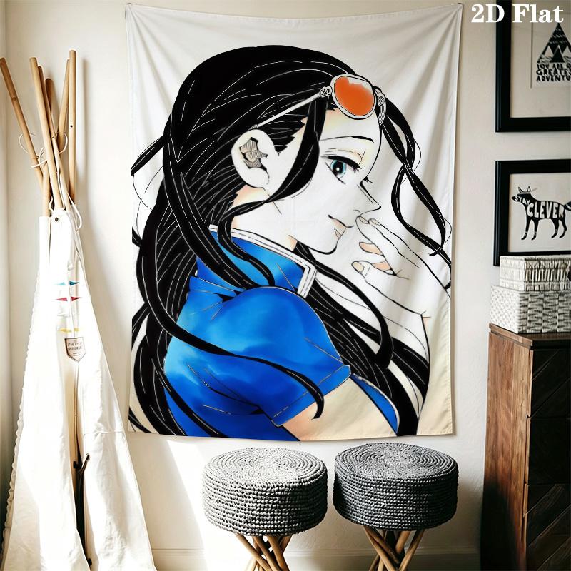 Boa Hancock Wall Tapestry Aesthetic Wall Hanging Printed Fabric Blanket Decorative Tapestries For Bedroom Living Room Home Decor