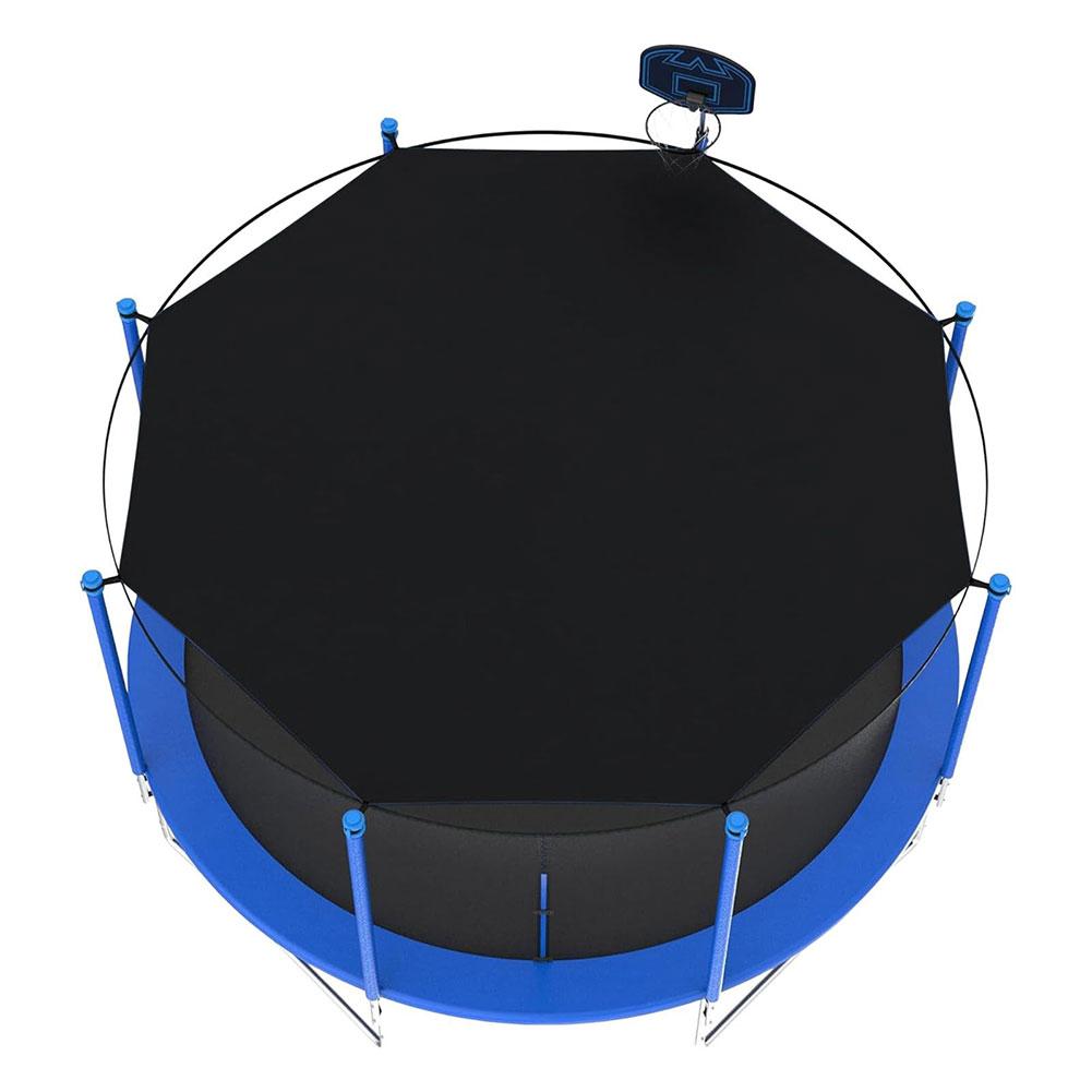 6/8/10ft Trampoline Shade Cover Anti- Trampolines Sunshade Accessories Trampoline Roof for Outdoor Backyard Playground