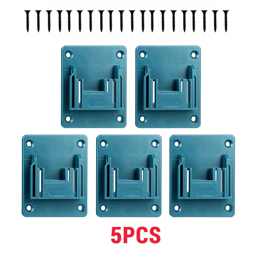1-5 BUC Suport Montat pe Perete pentru Scule Electrice pentru Makita 18V Montare pe Perete pentru Alimentare Depozitare Suport Baterie Fixare Cel Mai Nou Suport pentru Mașină de Găurit