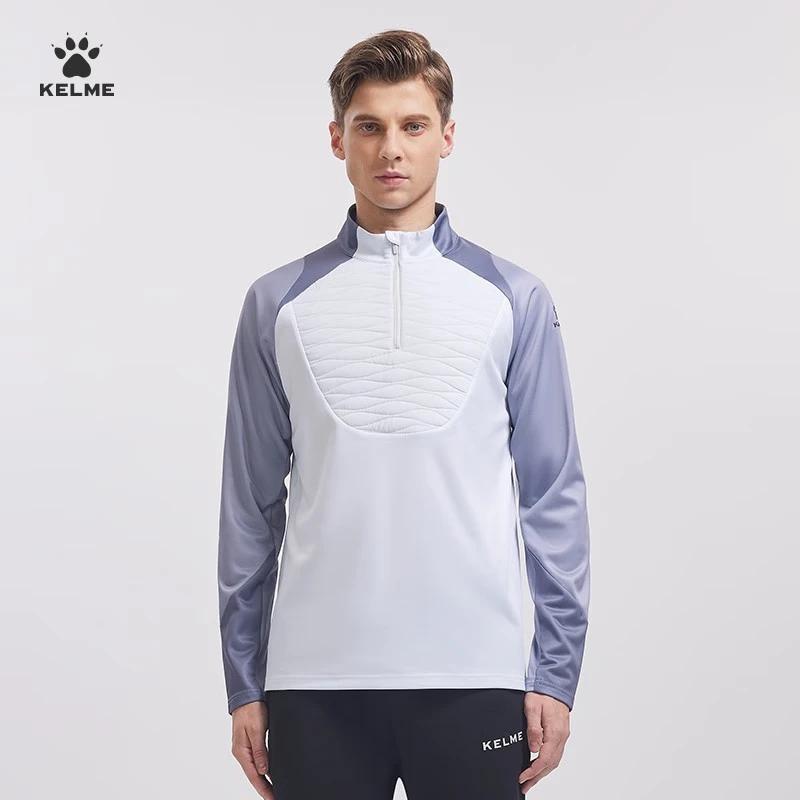 KELME Men's Fall Half-Zip Pullover Training Top