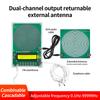 DC5V 0.1Hz-99999Hz Adjustable Frequency Schumann Wave Generator Sine Wave Signal Generato Micro USB Inter External Antenna Board