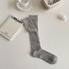 Thin White Socks, Gray Calf Socks, Stockings, Summer Women's Ballet Style Stacking Socks, Half-tube Pure Cotton Women's Stockings