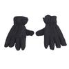 Winter Warm Snowboarding Gloves Thickened Padded Black Color 5 Fingers Cold Weather Gloves
