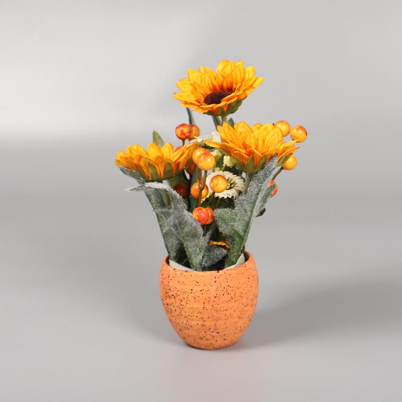 Autumn Sunflower Tabletop Decoration - Thanksgiving Ornament