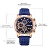 Relogio Masculino MEGIR Ny Sport Chronograph Silikon Herreklokker Toppmerke Luksus Quartz Clock Vanntett Big Dial Watch Herre