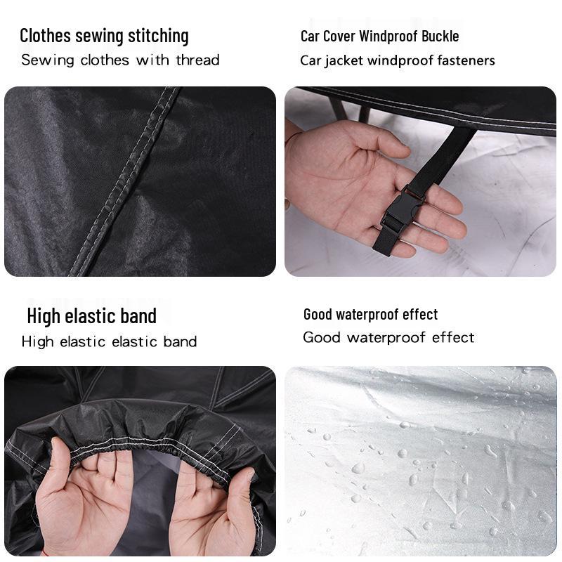 Durable Motorcycle Rain and Sun Protection Cover