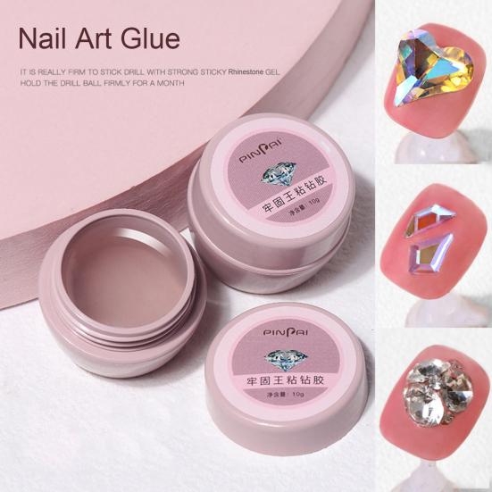 

10 г гель для ногтей, липкий прозрачный супер художественный клей, не требующий мытья, профессиональный DIY дизайн ногтей, длинный