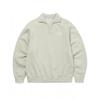 Open Collar Sweatshirt Sand