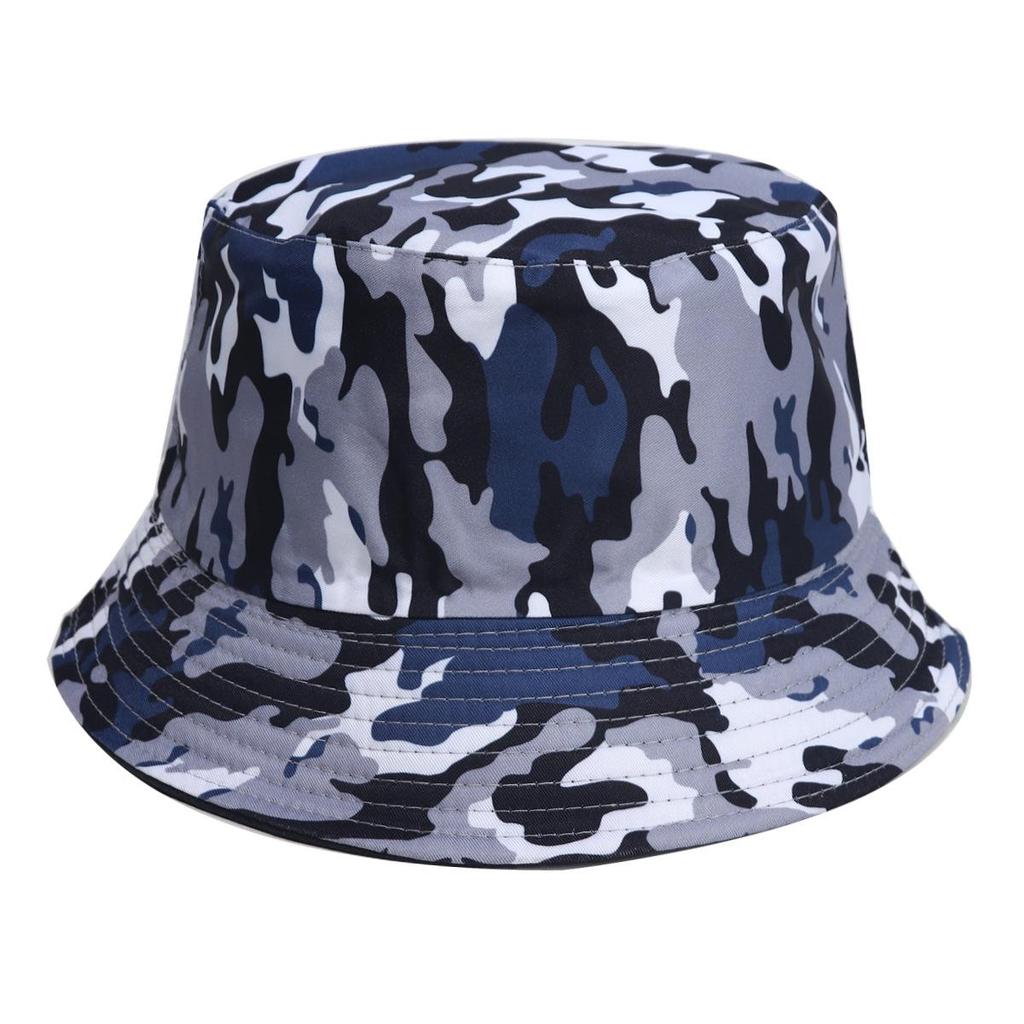 Unisex Double-Sided Bucket Hat - Spring/Summer Sun Protection, Colorful Tie-Dye Hip Hop Style