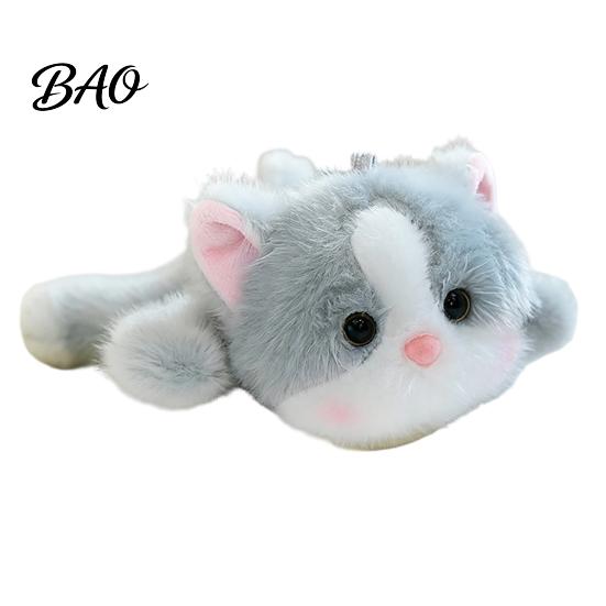 Small Plush Gift for Kids Cute Animal Refrigerator Magnets, Soft Stuffed Fridge Magnet, Adorable Duck Office Desk Accessory Cat Dolphin Raccoon Decor,