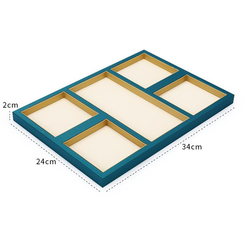 Bracelet Jewelry Displays Tray Jewellery Combination Showcase Pallet Counter Necklace Show Salver Jeweler Trinket Storage Tray