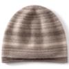 Autumn and winter literary elegance loose cashmere stacking hat women's warm knitted wool hat show face small cold hat