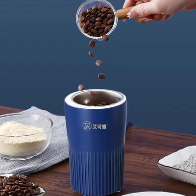 Râșniță electrică 1buc mic de uz casnic boabe de cafea pulbere de măcinat boabe de piper concasor vertical portabil la pachet