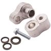 Aluminum Billet A/C Block Off Kit For Rear Air In for 2000-13 Chevy Suburban GMC
