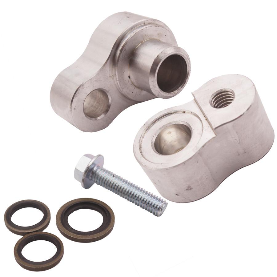 Aluminum Billet A/C Block Off Kit For Rear Air In for 2000-13 Chevy Suburban GMC