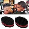 2Pcs Hair Sponge for Curls Men Women Kids Barber Hair Brush Sponge Dreads Locking Twist Afro Curl Coil Wave Hair Care