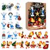 Home Holiday Ornaments Christmas Advent Calendar 2026 24-Day Surprise Countdown with 24 Gift Boxes Acrylic Pendants Anime Themed Collectible