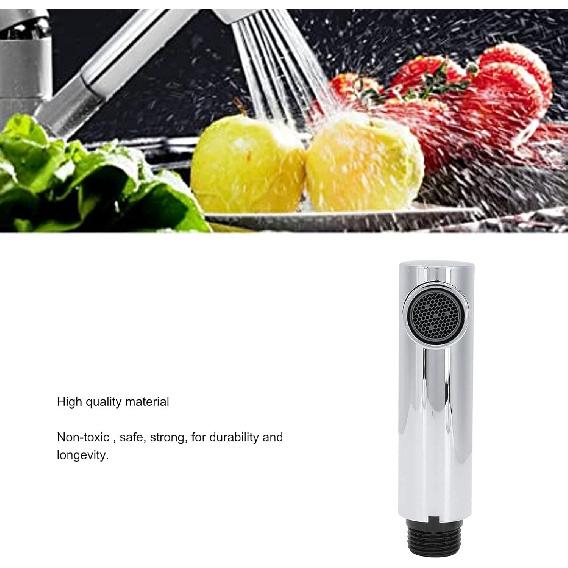 Substituição da Cabeça da Torneira da Cozinha, Peças Simples Angulares para Torneira de Pia de Cozinha, Cabeça Pulverizadora de Torneira Retrátil Bico, Conexões de Torneira Jato Spray para