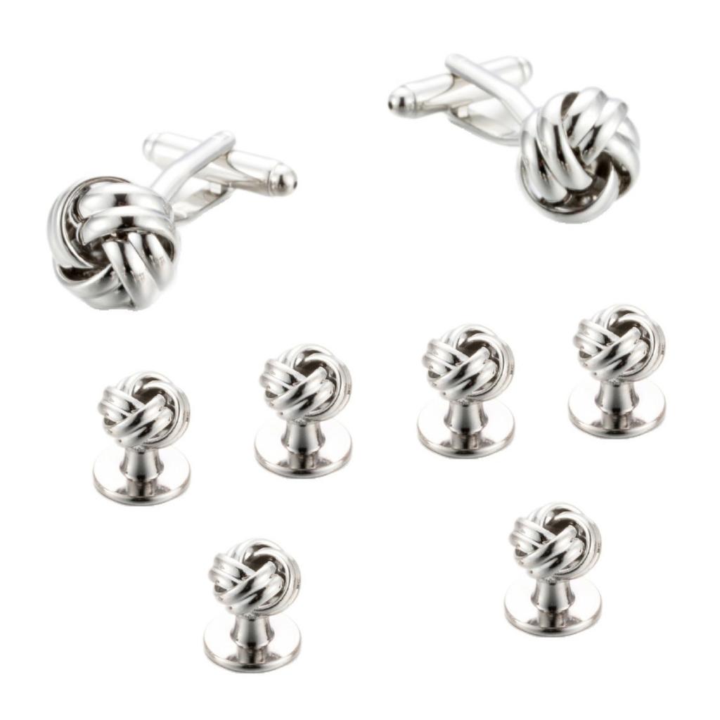 Botão de placket para vestido de negócios, botão de punho de oito peças para vestido, conjunto de botões de punho para smoking, punho torcido 536