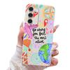 Cartoon Fire Balloon Pattern Case For Samsung Galaxy A57 A37 A17 A56 A36 A26 A16 A55 A35 A15 A54 A34 A14 5G Leather Texture Silicone Cover
