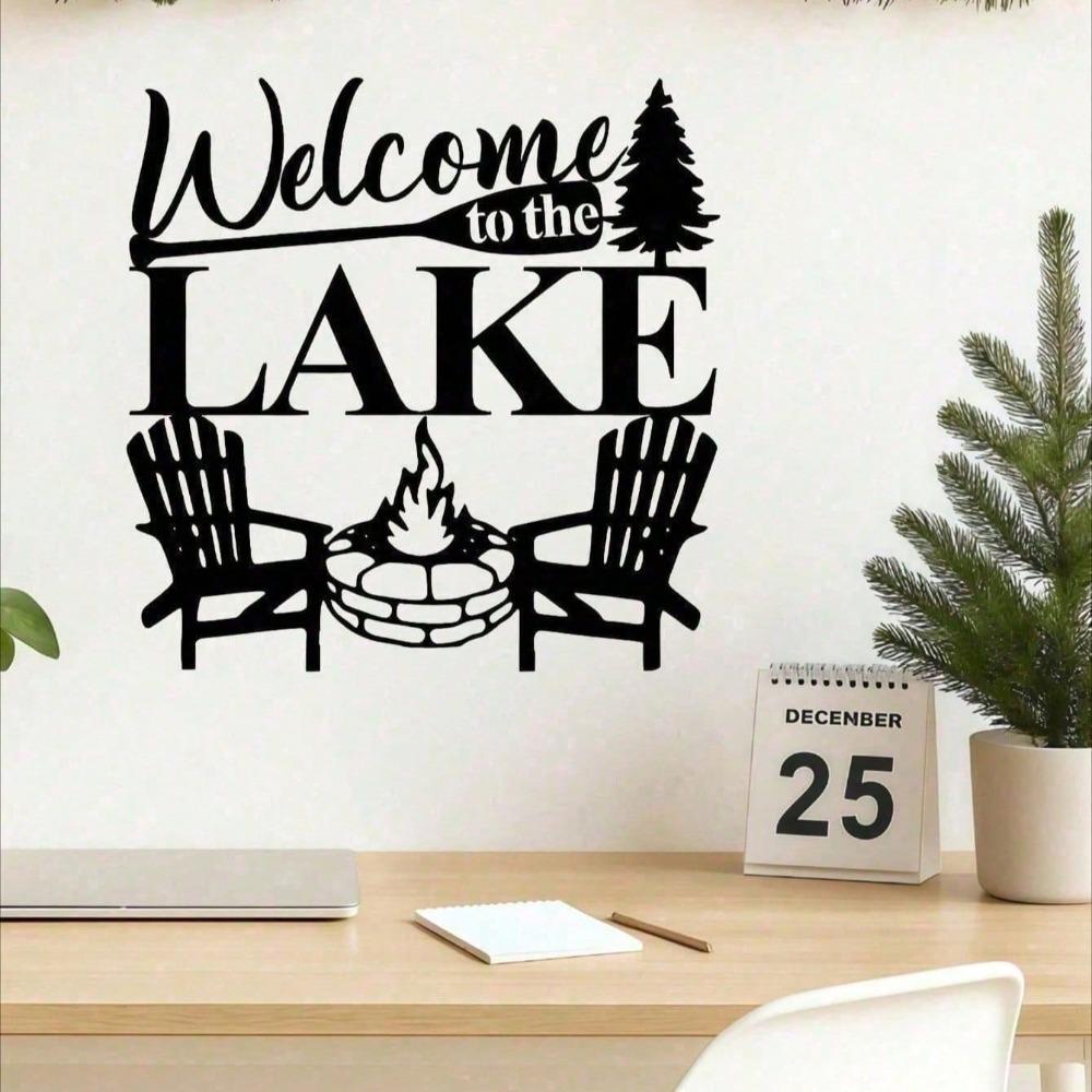 Iron Wall Art for Living Room Modern Home Decor Metal Sculpture Interior Design