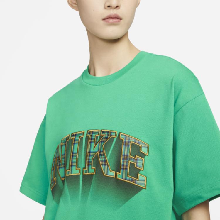 New Nike Daily Vintage Collection T Shirts Unisex Court Green FB2736-324