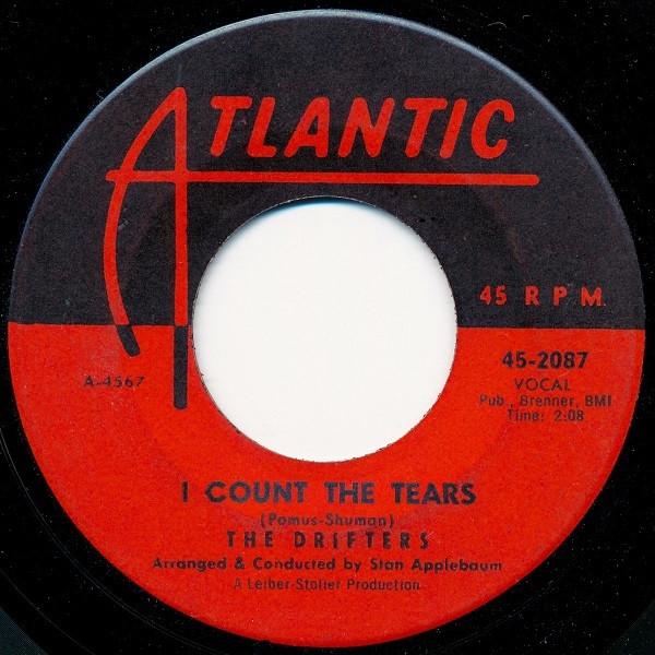 7inch Record DRIFTERS - I Count The Tears 452087 Atlantic 1960 US Pop Used