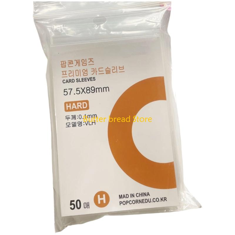 W89C Протекторы для карт Практичные держатели для карт K-pop Протекторы для фотокарточек для коллекционных карт