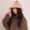 Tomato Winter Fisherman Hat Rolled-up Beanie Hat Cute Plush Bucket Hat  Outdoor