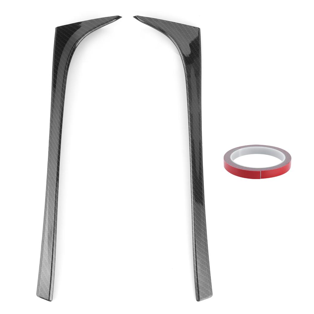 Car Rear Window Spoiler Side Wing Trim Accessories Fit for MK7 MK7.5 2014‑2018Carbon Fiber Style