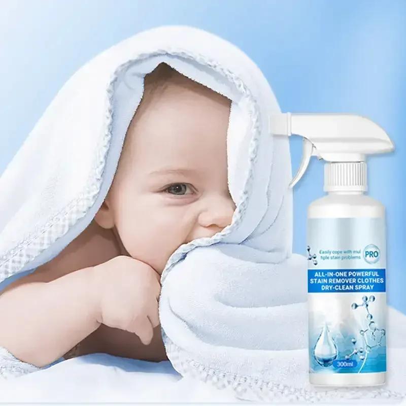 300ml Stain Remover Spray Non Ionic Emulsifier Strong Decontamination Detergent Kitchen Oil Stains Blood Stains Etc LAVIE LIFE