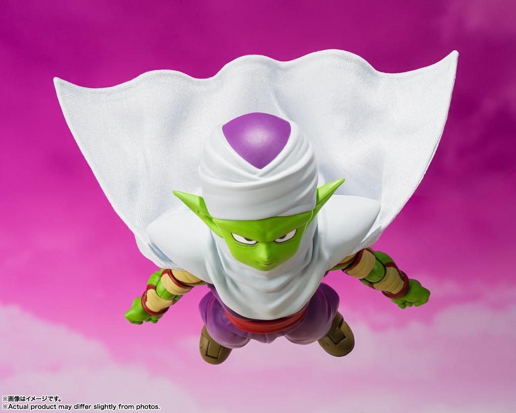 TAMASHII NATIONS Dragon Ball DAIMA Piccolo 85mm PVC ABC Painted Movable Figure S.H.Figuarts (Mini) -DAIMA- Approx. &