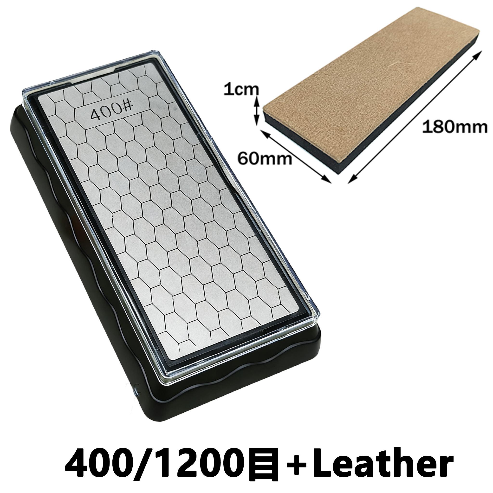 

Двусторонний точильный камень зернистостью 400-600-1000-1200 с подставкой, алмазный точильный камень, камень для заточки ножей, кухонный точильный камень, точилка As Shown