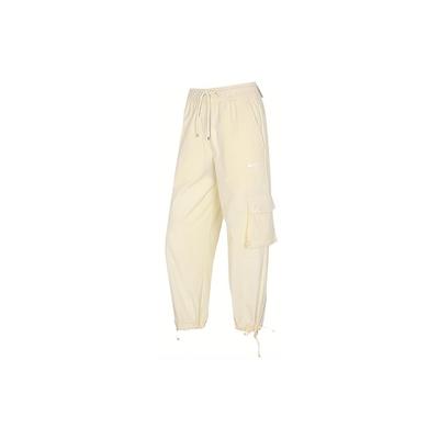 Solid Pocket Running Knit Pants Women Pants Beige CZ9331-113