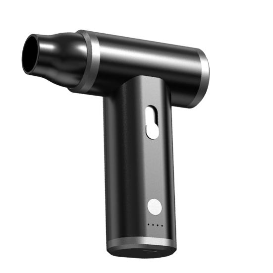 

Беспроводной вентилятор Yousheng, электрический пылесос с бесщеточным двигателем, высокоскоростной перезаряжаемый компактный портативный воздуходув для удаления мусора чёрный