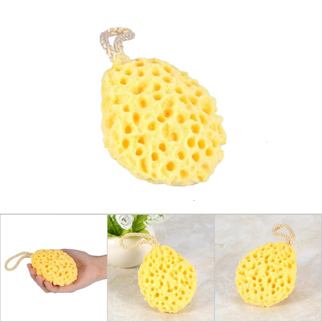 4 Colors Beauty Soft Sponge Body Shower Spa Exfoliator Washing Cleansing Scrubber Bath Ball