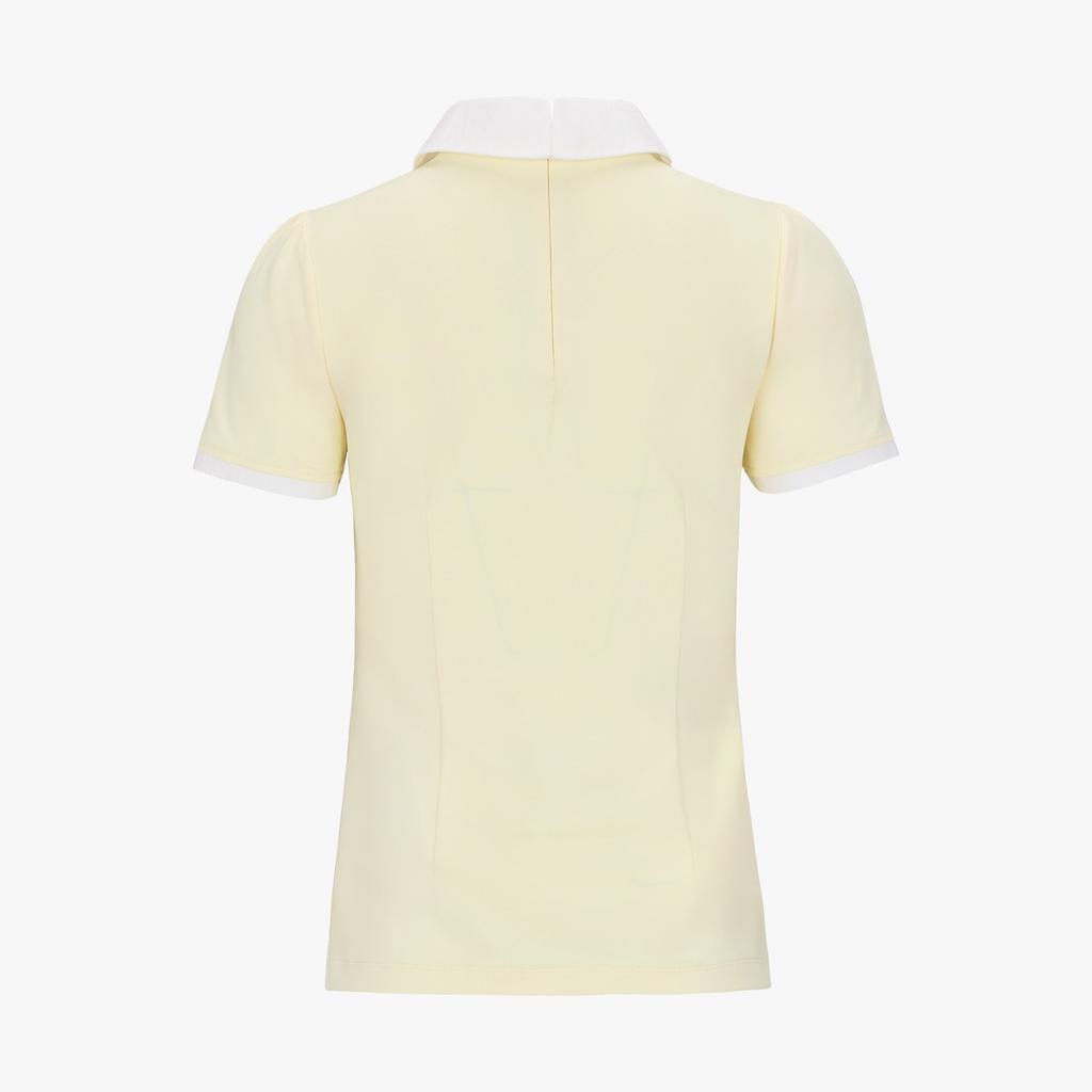 FAIRLIAR GOLF Petit Collar Puff T-Shirt (Yellow)