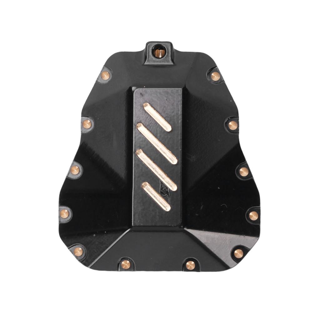 Brass Diff Cover Fit for MK07 RC Crawler Black Gold Front Rear Axle Diff Cover Counterweight