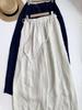 2026 Spring Casual Linen Trousers: Wide-Leg, Versatile, Comfortable with Built-in Laces