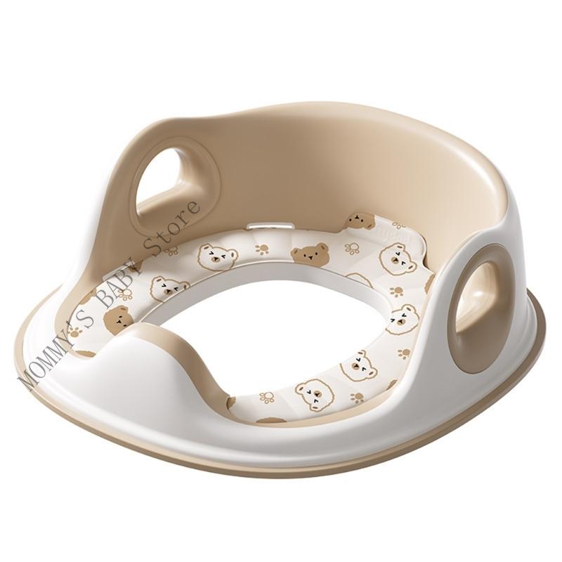 Kids Toilet With Handles Nonslip Base Thickened Design Universal Fits For Most Standard Toilets Potty Training Aids