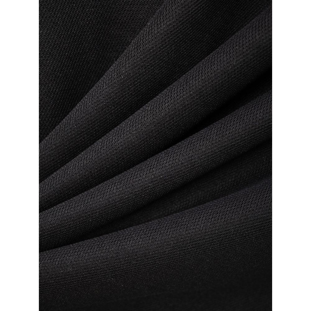 Men's Casual Polo Shirt with Striped Buttons T-shirt